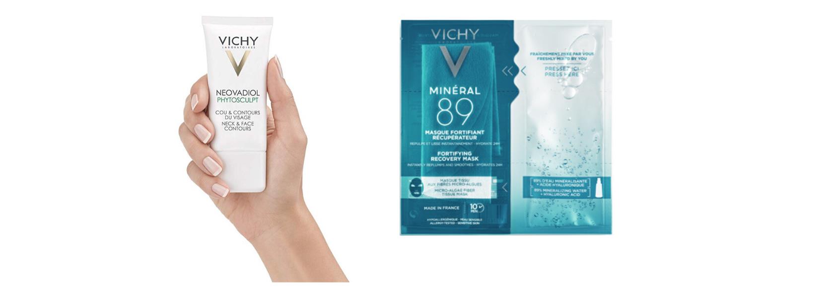 Le novità in casa Vichy: Neovadiol Phytosculpt e Minéral 89 Maschera fortificante 