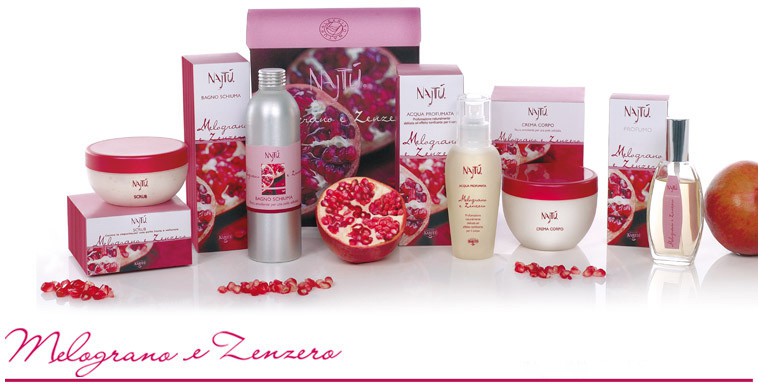 NAJTU MELOGRANO/ZENZERO CREMA SCRUB VASO 200 ML