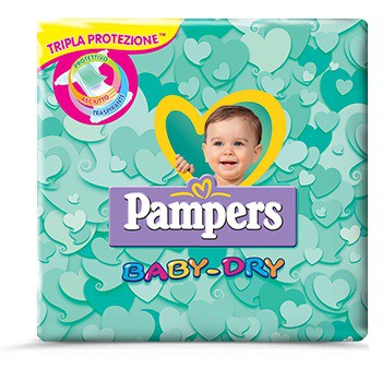 PAMPERS BABY DRY DOWN MIDI20PZ