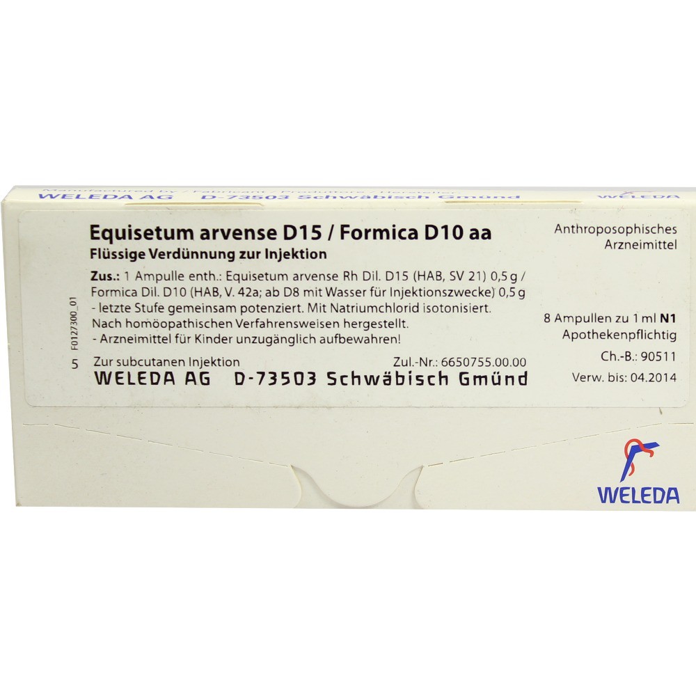 EQUISETUM ARV/FORMICA 8F 1ML