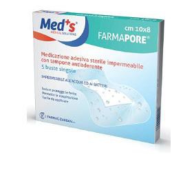 MEDS PORE MEDIC 10X8CM 5PZ