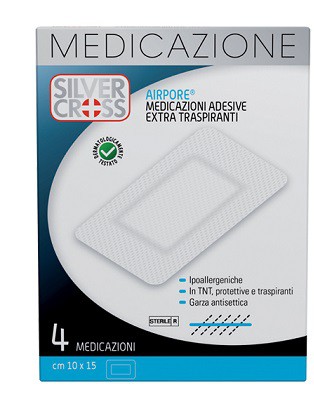 SILVERC AIRPORE MEDIC10X15 4PZ