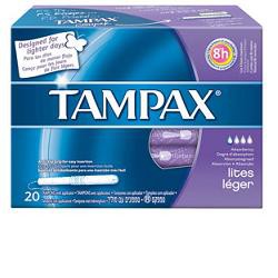 TAMPAX BLUE BOX LITES 20 PZ