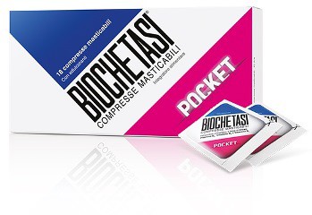 BIOCHETASI POCKET 18CPR MASTIC