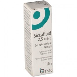 SICCAFLUID*GEL OFT 10G 2,5MG/G