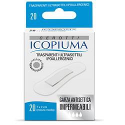 CEROTTI ICOPIUMA TRASPARENTI MEDI 20PZ