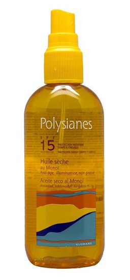 LES POLYSIANES OLIO SEC SPF15