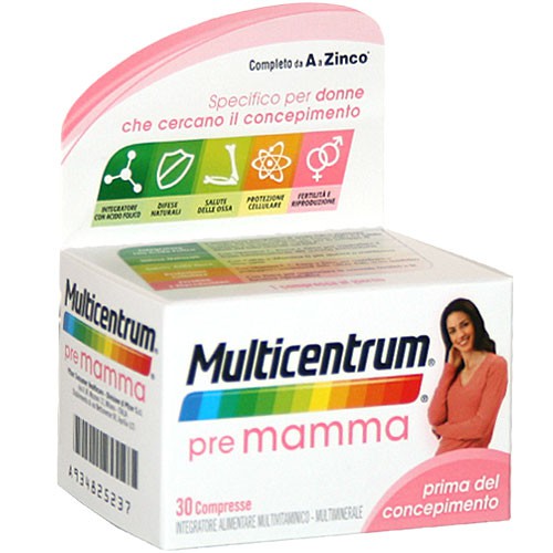 MULTICENTRUM PRE MAMMA 30CPR