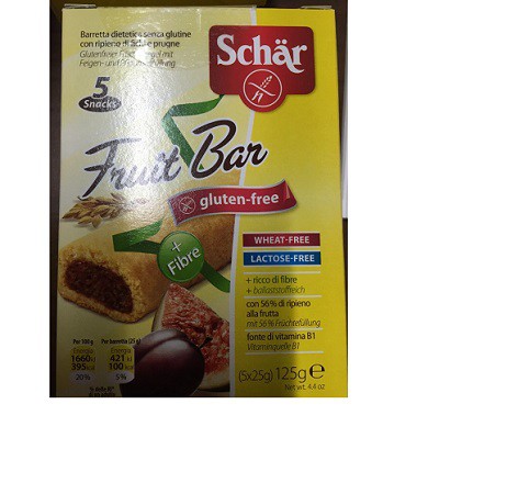 SCHAR FRUIT BAR 125G