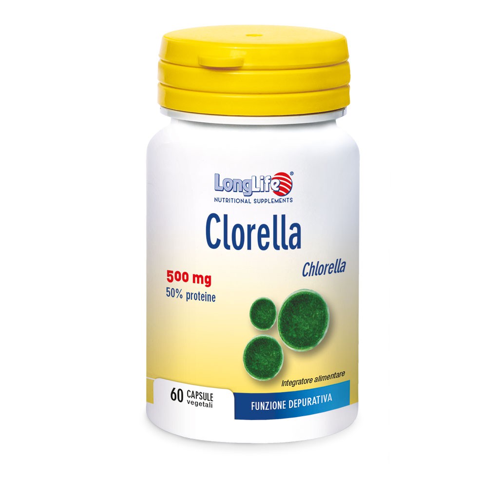 LONGLIFE CLORELLA 60CPS VEG