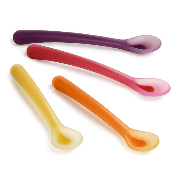 SUAVINEX CUCCHIAIO SILICONE +4mesi punta morbida e flessibile