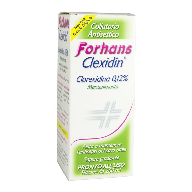FORHANS CLEXIDIN 0,12 S/ALCOOL