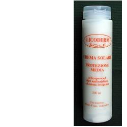LICODERM CREMA SOLARE PROTEZIONE MEDIA 200 ML