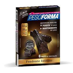 PESOFORMA BARRETTA DOUBLE DARK 6 PASTI 12 PEZZI