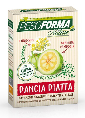 PESOFORMA NATURE PANCIA PIATTA 30 COMPRESSE