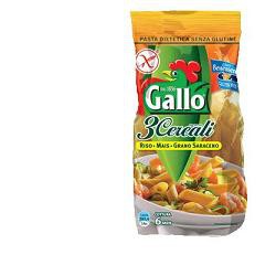 RISO GALLO PASTA 3 CEREALI PENNE 250 G