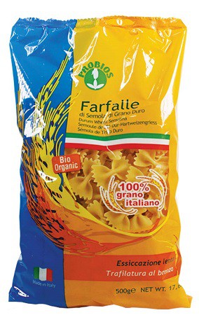 PASTA DI FRUMENTO BIANCA FARFALLE 500 G