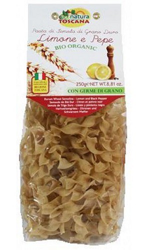 NATURA TOSCANA PASTA AROMATIZZATA LIMONE E PEPE 250 G