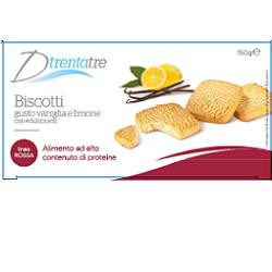BISCOTTO VANIGLIA/LIMONE LINEA ROSSA 150G