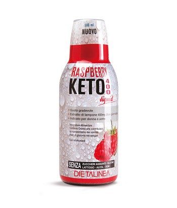 RASPBERRY KETON 400 LIQUID DIETALINEA 500 ML