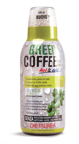 GREEN COFFEE 400 HOT&COLD DIETALINEA 500 ML