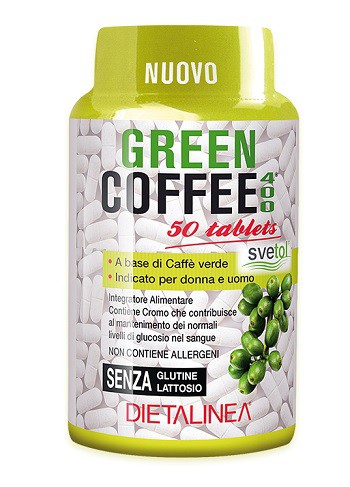 DIETALINEA GREEN COFFE 400 50 COMPRESSE