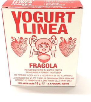 YOGURT LINEA FRAGOLA 4 BUSTINE DA 4 G