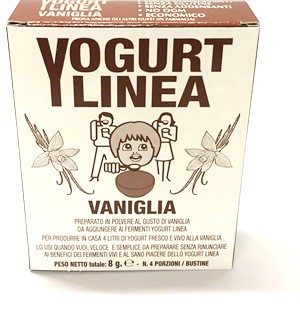 YOGURT LINEA VANIGLIA 4 BUSTINE DA 2 G