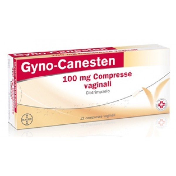 GYNOCANESTEN*12CPR VAG 100MG