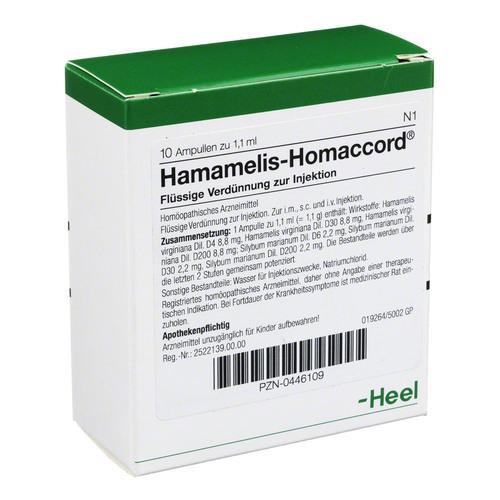 HAMAMELIS INIETTABILI 10 FIALE 1,1ML HEEL