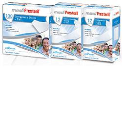GARZA MEDIPRESTERIL TESSUTO NON TESSUTO STERILE MISURA 10X10CM  100 PEZZI