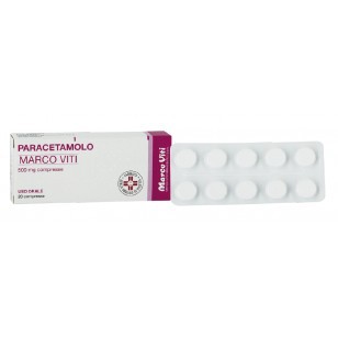 PARACETAMOLO (MARCO VITI)*20 cpr 500 mg
