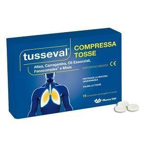 TUSSEVAL 15 COMPRESSE