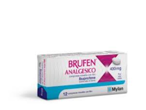 BRUFEN ANALGESICO*12 cpr riv 400 mg