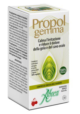PROPOLGEMMA BAMBINI 45 COMPRESSE OROSOLUBILI 480 MG