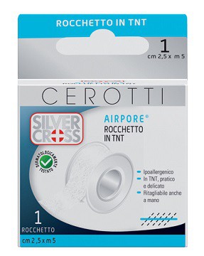 CEROTTO IN ROCCHETTO SILVERCROSS AIRPORE 2,5X500 CM 1 PEZZO