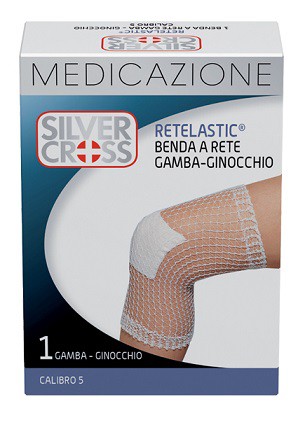 BENDA SILVERCROSS RETEL GAMBA/GINOCCHIO CALIBRO 5 1 PEZZO