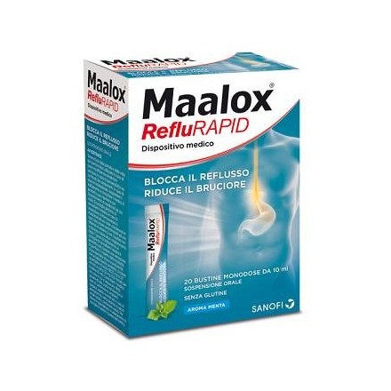 MAALOX REFLURAPID 20BUST