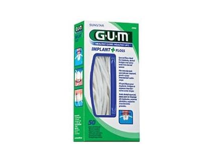 GUM IMPLANT+FLOSS FILO 50PZ