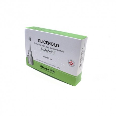 GLICEROLO (MARCO VITI)*PRIMA INFANZIA 6 contenitori monodose 2,25 g soluz rett con camomilla e malva