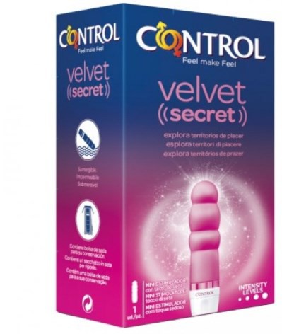 PROFILATTICO CONTROL VELVET SECRET CON PILA