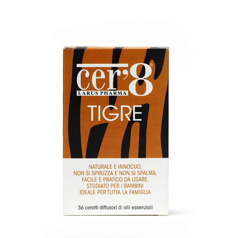CER'8 TIGRE CUSCINETTO ADESIVO 36 PEZZI