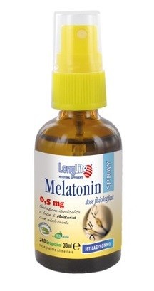LONGLIFE MELATONIN SPRAY 0,5MG