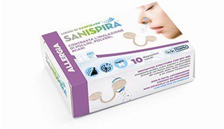 SANISPIRA ALLERGIA DISPOSITIVO NASALE 10 PEZZI TAGLIA L