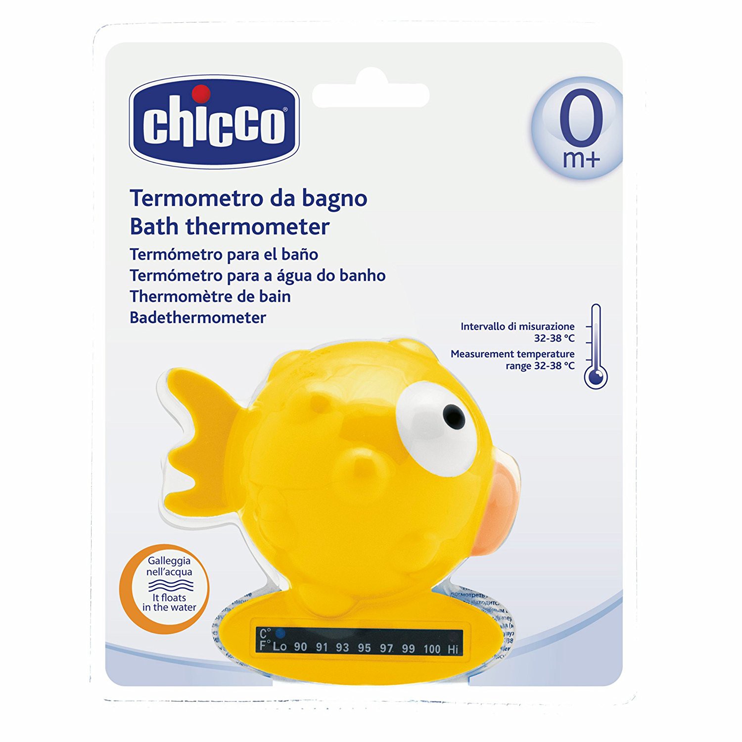 CH TERMOMETRO PESCE ARANCIO