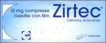 ZIRTEC*7CPR RIV 10MG