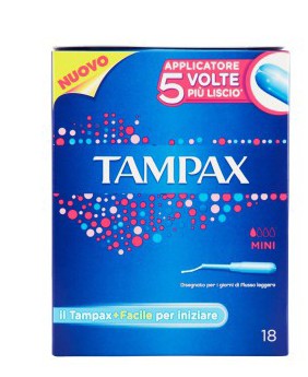 TAMPAX MINI 18 PEZZI