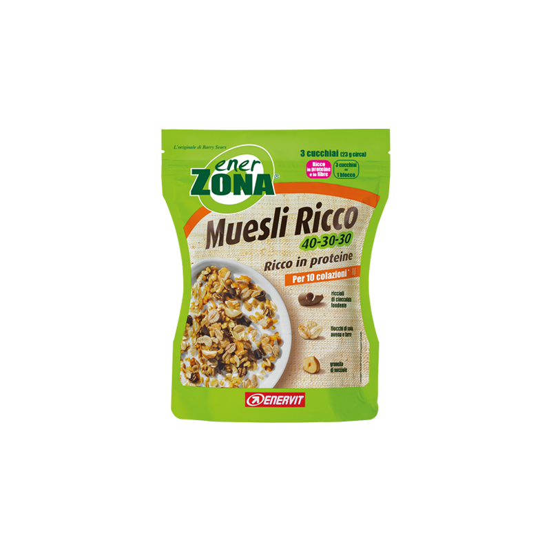 ENERZONA MUESLI RICCO 40-30-30