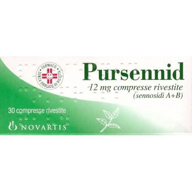 PURSENNID*30CPR RIV 12MG