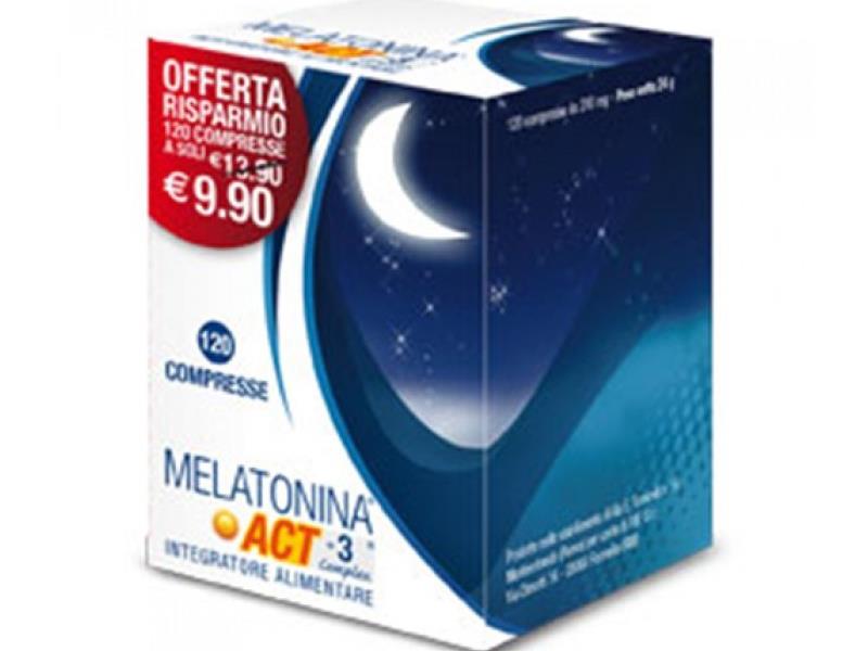MELATONINA ACT 3MG 120CPR